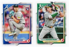 2024 Bowman RC Lot (4) Abbott Kjerstad Soderstrom Smith-Shawver