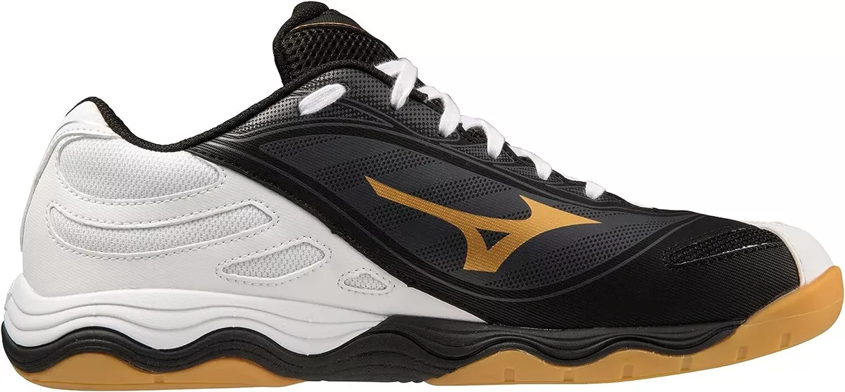 MIZUNO Table Tennis Shoes WAVE MEDAL 7 White Black Gold 81GA2315