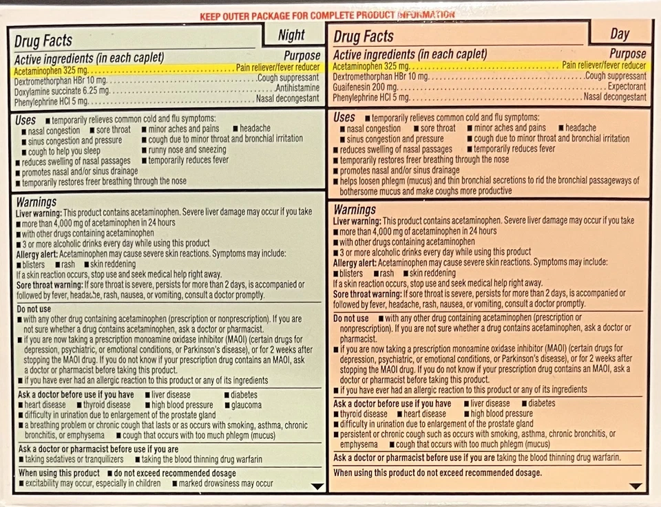 Tapas de congestión Kirkland Signature para resfriados y gripe severos más, 168 quilates CADUCAN 01/2027 Foto 2 de 2