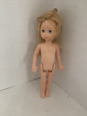 Vintage 1977 Vogue Ginny 8  Doll blonde Hair Nude