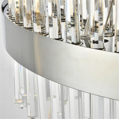 Elegant Lighting Dallas 16 Light Royal Cut Crystal Chandelier in Chrome - Picture 5 of 8