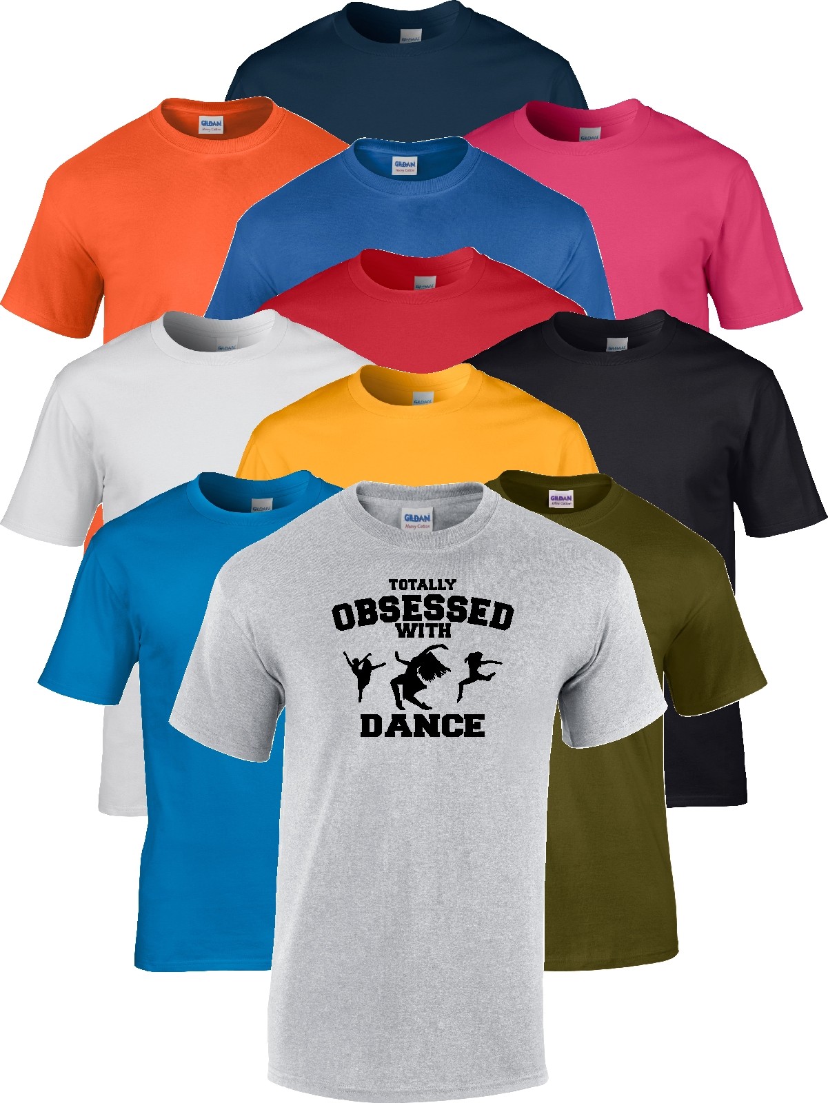 Camiseta Unisex Damas Baile Brillo Bling Totalmente Obsesionada con Baile Baile