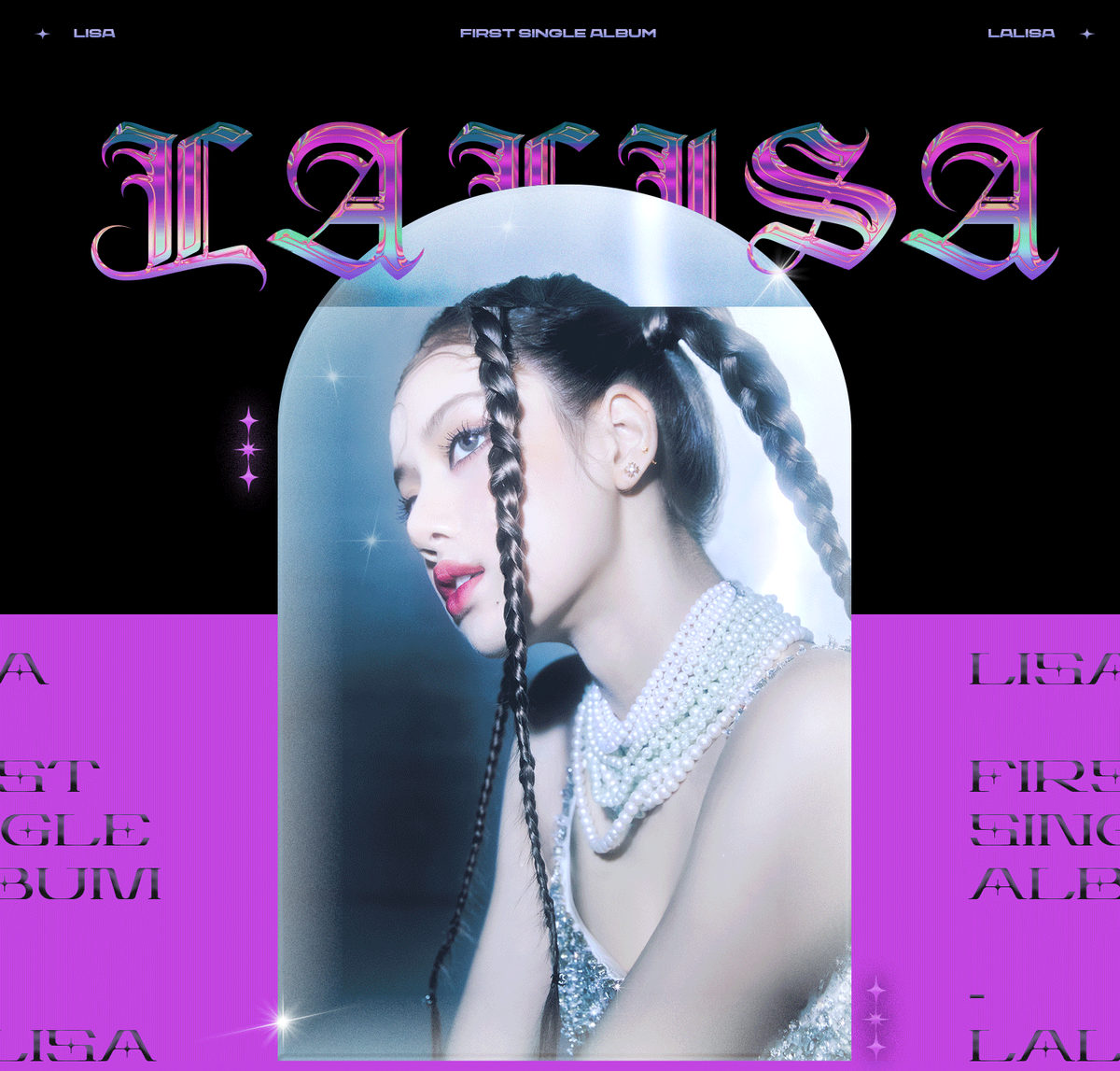 LISA BLACKPINK LALISA OFFICIAL GOODS STICKER SET NEW | eBay