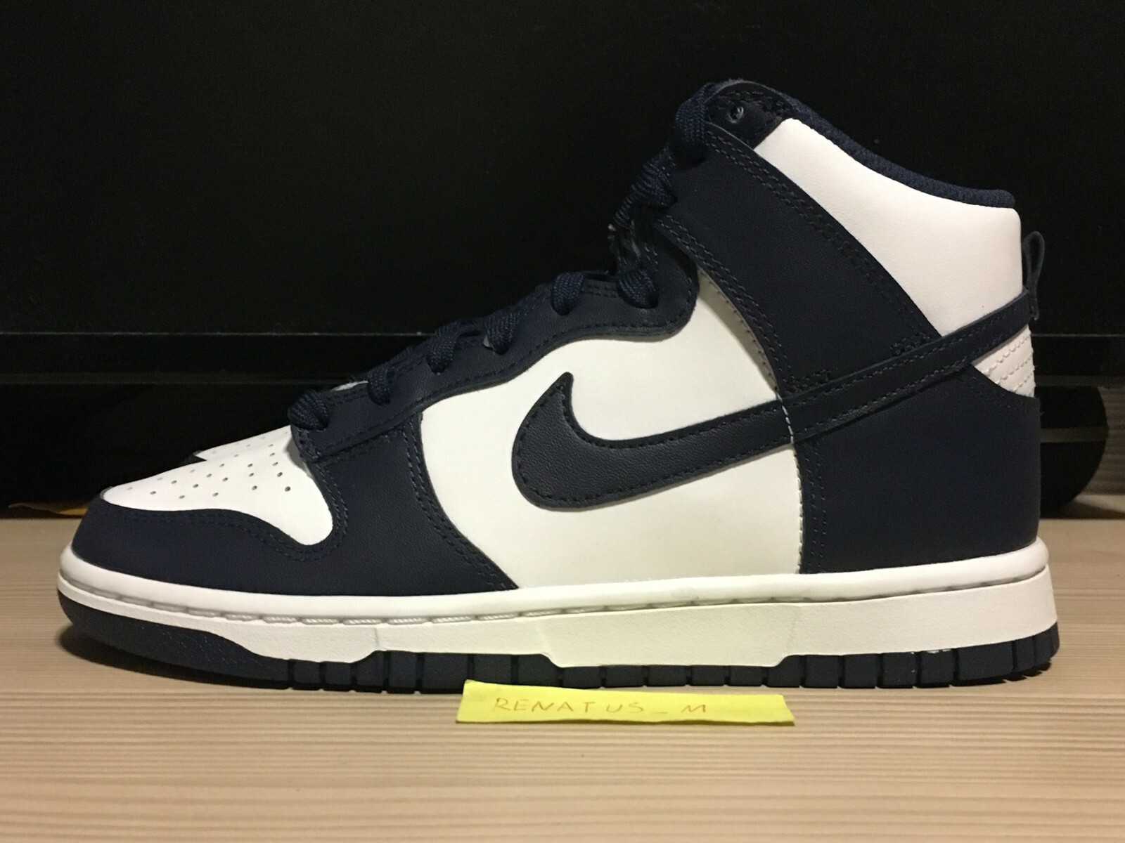Nike Dunk High Championship Navy,  DD1399 104, UK5.5/ EU38.5/ US6/ US7.5w image 6