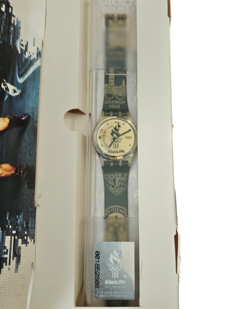SWATCH アトランタ 1996 オリンピック 限定 腕時計★リオ・東京 swatch (スウォッチ)アトランタオリンピック1996オフィシャル SWATCH