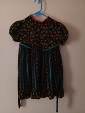 Vtg Montgomery Ward Floral Print Dress Girls Size 6x