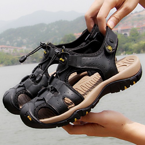 Closed Toe Men Hiking Sandals Water 