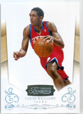 2010-11 Timeless Treasures Silver #93 Louis Williams/25