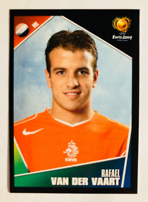 2004 Panini UEFA EURO Portugal # 325 Rafael van der Vaart