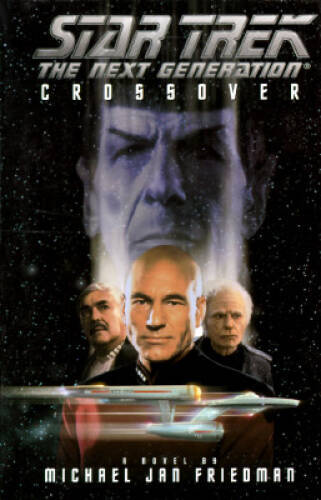 Engaging Star Trek The Next Generation Crossover Hardcover in Good Condition for Fans and Collectors