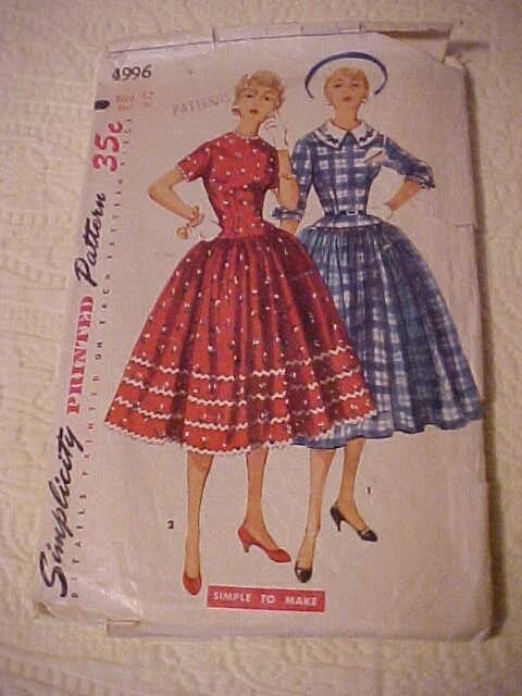green emerald velvet dress Drop Waist Dress Sewing Pattern