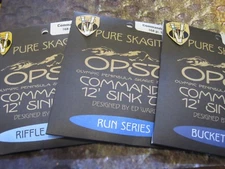 OPST 12 Foot Skagit Commando Sink Tips, Bucket, Run & Riffle 96 132 & 168 grain