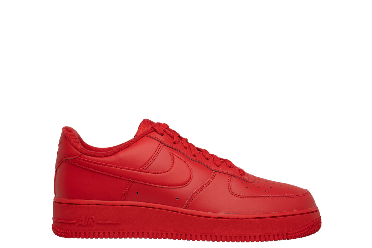 Nike Air Force 1 Low Triple Red For Sale | Authenticity Guaranteed | Ebay