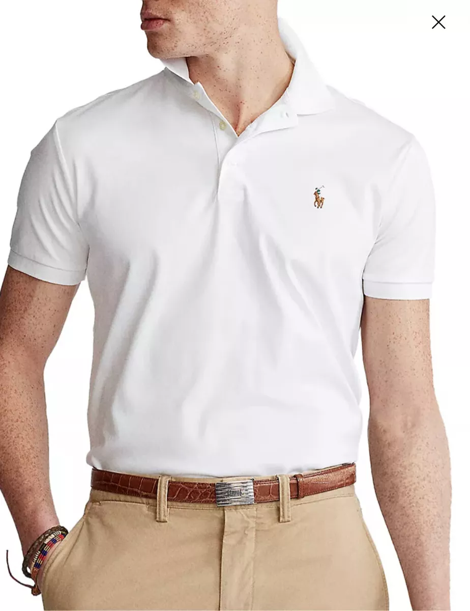 Ralph lauren white polo hot sale