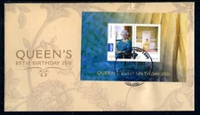 2011 Queen's 85th Birthday (Mini Sheet) FDC - Port Hedland WA 6721 Pictorial PMK
