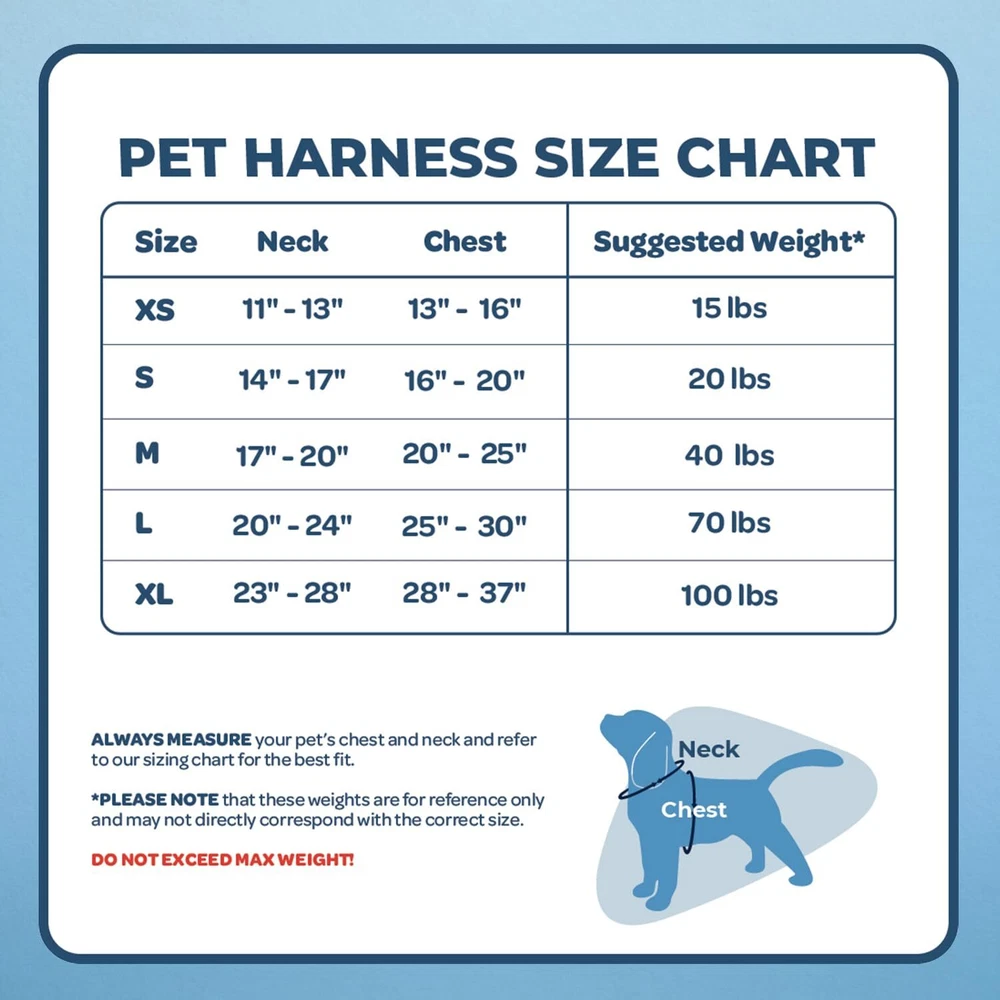 Dog Harness Dual Leash Attachment No-Pull Control Adjustable Soft but Strong ...