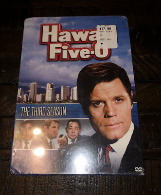 Hawaii Five-O: Season 3 Jack Lord DVD Mystery & Thrillers discs :6