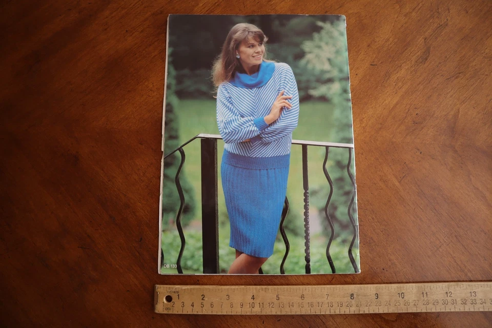 Denys Brunton Machine Knitting Pattern Book 15 - Peruvian Jacket - Fairisle ++ - Image 3 of 4