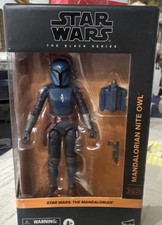 Star Wars Black Series MANDALORIAN NITE OWL 6  Action Figure Brand New
