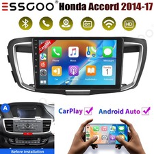 Apple CarPlay For Honda Accord 2014-2017 Android 15.0 Car Stereo Radio GPS 2+32G