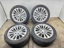 CADILLAC CT6 LUXURY 16-20 OEM SET 235/50 18 INCH ALLOY WHEELS RIMS TIRES 23K