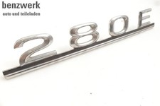 Mercedes W123 Emblem Typenschild Heckklappe 280E 1238170815 ??