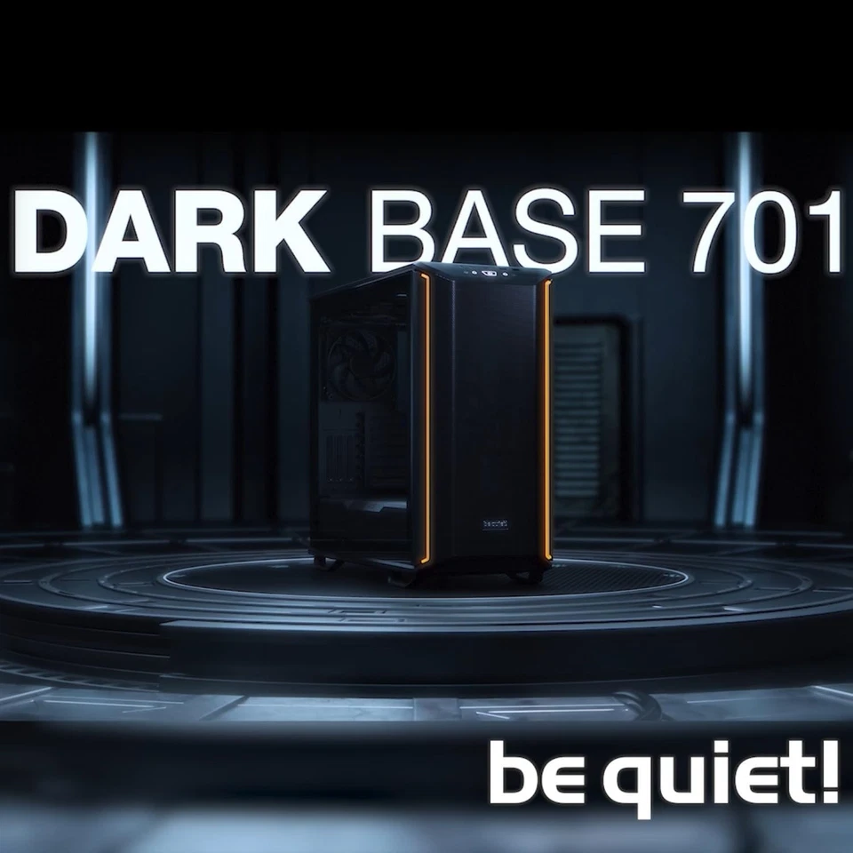 be quiet! Dark Base 701 Black PC-Gehäuse, 3X Silent Wings 4 PWM high-Speed Lüfte - Bild 2 von 4
