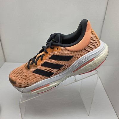 Adidas Solarglide 5 Mens Shoes Running Jogging Orange Ultra Boost Size 8.5 