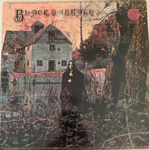 BLACK SABBATH, SOUTH AFRICA ORIG '70, 1ST PRESSING, + VERTIGO SWIRL INNER BAG