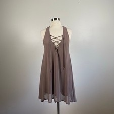 Show Me Your Mumu • Rancho Mirage Lace Up Tunic Dress Women's Extra Small XS