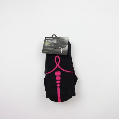  Nike Elite Socks Unisex Black New with Tags Multiple Sizes