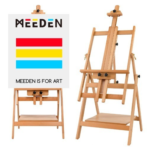 Holz Staffelei Groß, Verstellbare Kunst Staffelei, Studio Staffelei Aus...-image
