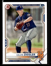 2021 Bowman Draft Calvin Ziegler #BD-123