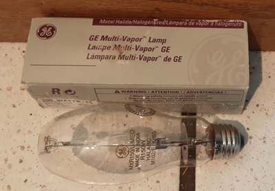 #ad #ad GE multi vapor High Pressure Sodium Bulb MXR150 U Med Ballast 3400K. $11.00