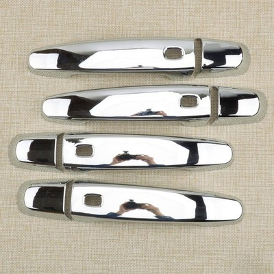 Chrome Door Handle Cover Trim Fit For Chevrolet Impala Malibu Traverse Equinox