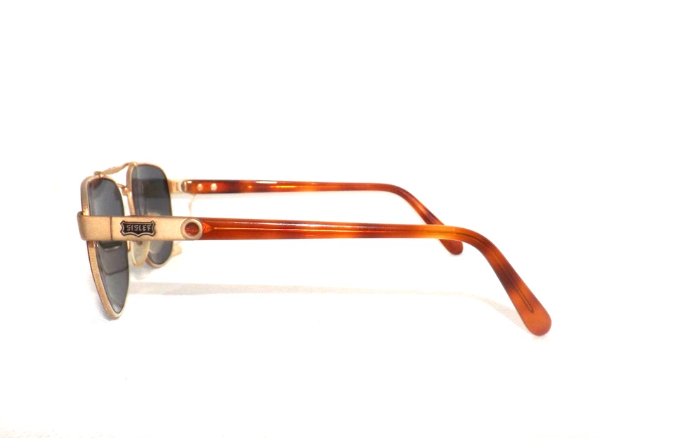 Occhiali da sole uomo vintage anni 90 donna italia metallo lente scura SISLEY Foto 3 de 4