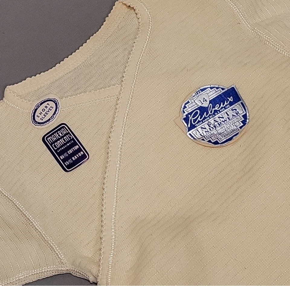 1930's Infant T-shirt Vintage Original - Image 3 of 4