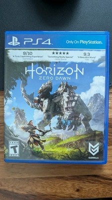 Horizon Zero Dawn PS4 Original Case Video Game