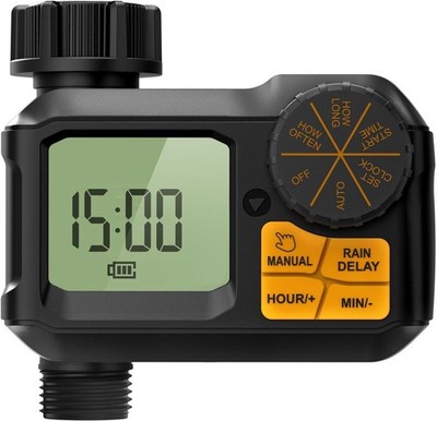Garnen Sprinkler Timer, Garden Water Hose Faucet Timer, 1 min-7 Days 