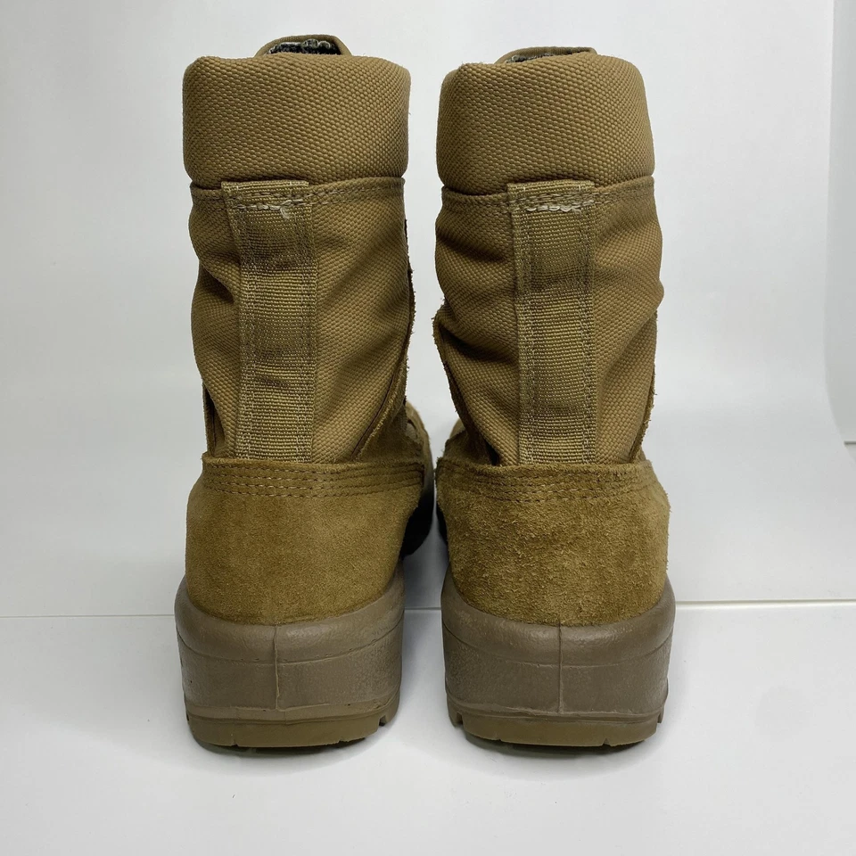 Belleville Boots Womens Size 7.5 Wide Military Combat Suede Vibram Sole AF - Image 4 of 4