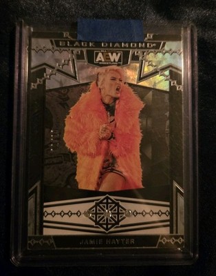 AEW Upper Deck 2024 Jamie Hayter Triple Diamond Relic /20 Black Diamond ssp 