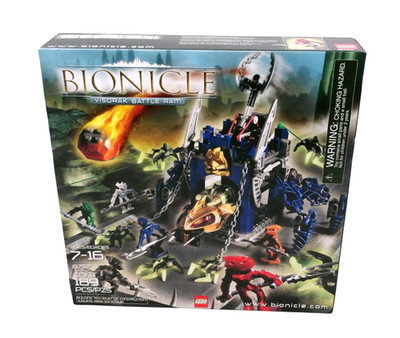 Lego Bionicle Visorak Battle Ram 8757 Sealed MISB Warrior Art Free