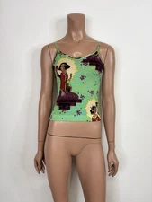 Vtg Christian Dior by John Galliano Galactic Geisha Top FR38 US6