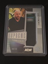 2025 SP Game Used AEW Jon  Moxley # ST-JM Supreme Turnbuckles Relic 9/15