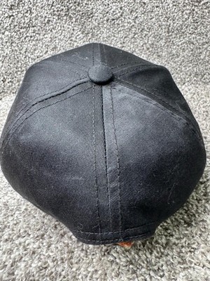 Celine Hat Cap Strapback Size Medium Black Baseball Cap 100