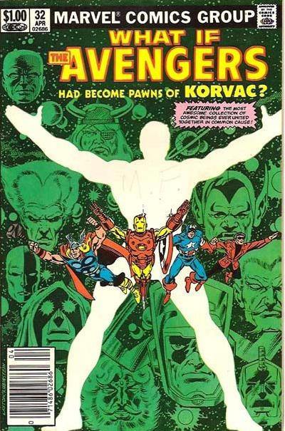 What If Vol 1 #32 Newsstand FN Marvel Avengers Korvac - combined shipping