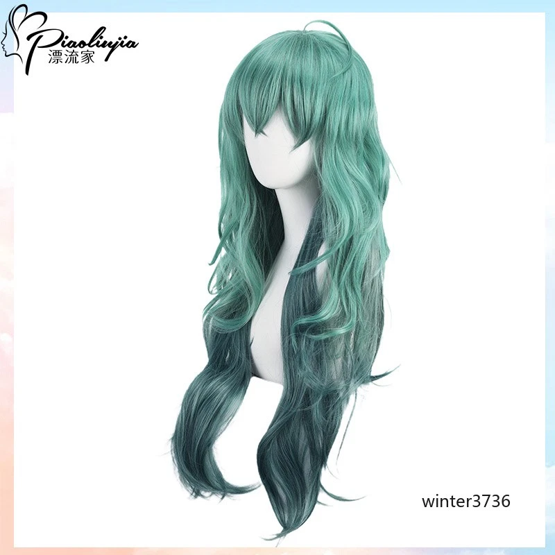 Peluca de utilería Tokyo Ghoul Anime Takatsuki Sen Cosplay 80 cm de largo color degradado regalo Foto 3 de 4