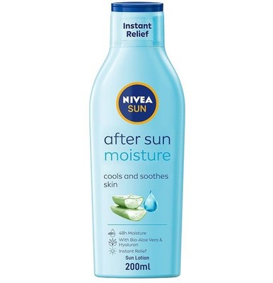 [FREE SHIP] NIVEA SUN After Sun Moisturizer with Aloe Vera Hyaluronic Acid 200ml