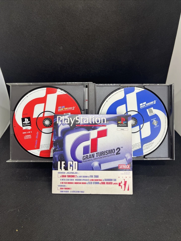 Gran Turismo 2 – Sony PlayStation 1 PS1 – Bon état – Démo – PAL FR - Photo 3/4