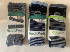 Sockwell Women  s Firm Graduated Compression Socks, 20-30 mmHg, 3 Pairs - Used